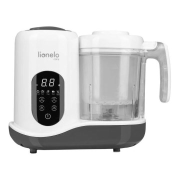 Lionelo - Parní vařič 5v1 BABYMENU 110W/230V bílá/šedá