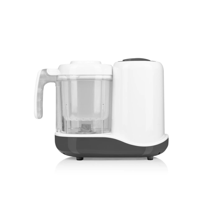 Lionelo - Parní vařič 5v1 BABYMENU 110W/230V bílá/šedá