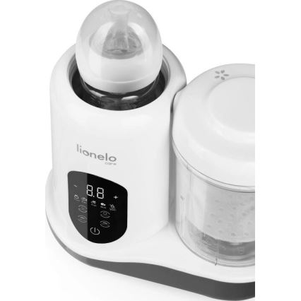 Lionelo - Parní vařič 5v1 BABYMENU 110W/230V bílá/šedá