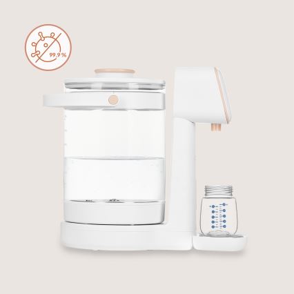 Lionelo - Přístroj na přípravu kojeneckého mléka BABYPRESTO 2.0 1200W/230V White
