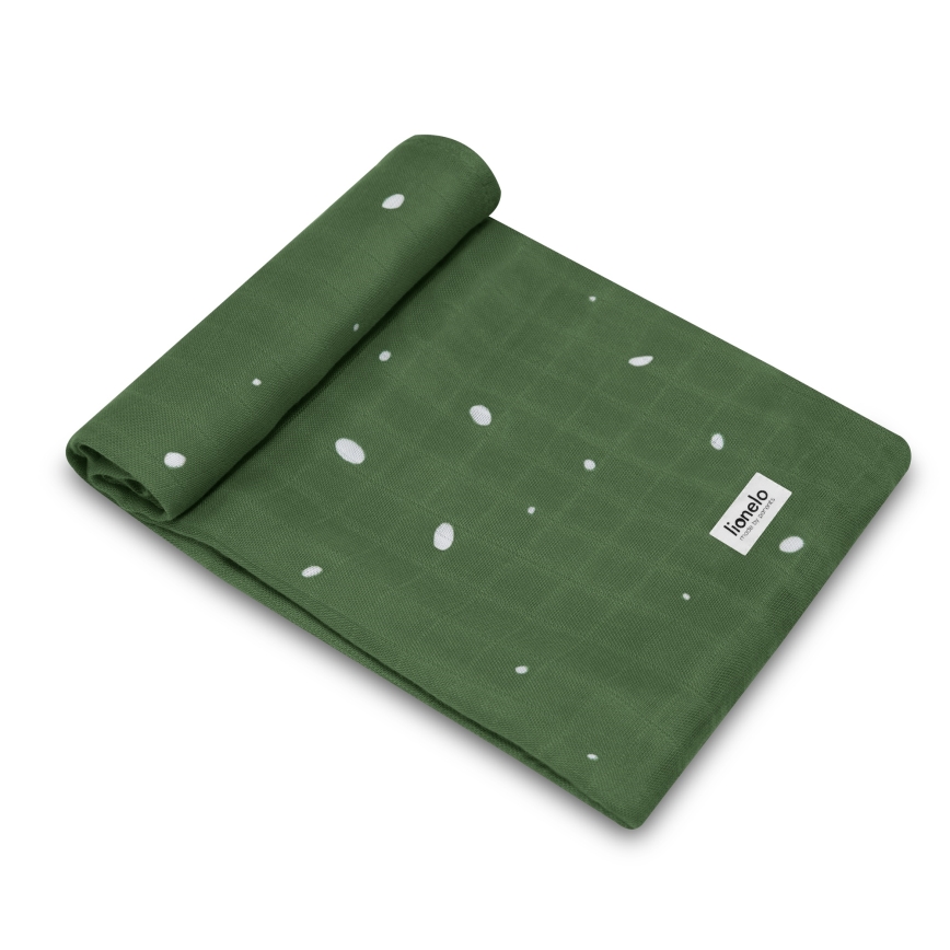 Lionelo - SADA 3x Bambusová plena BAMBOO SET 70x70 cm Dino
