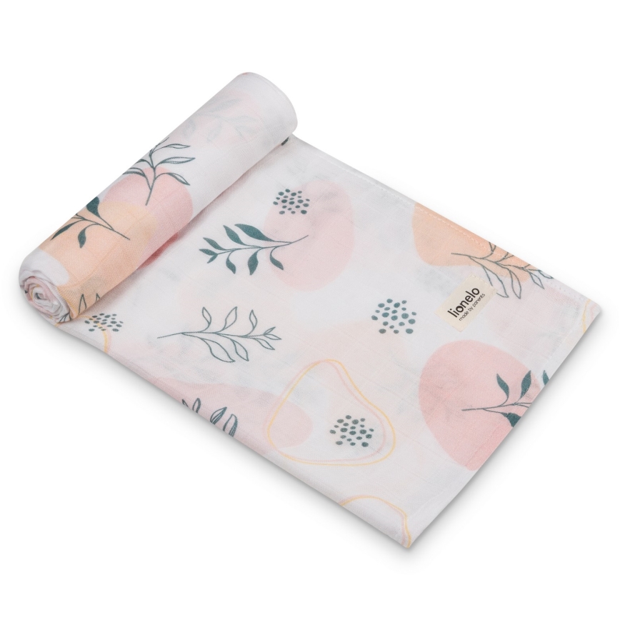 Lionelo - SADA 3x Bambusová plena BAMBOO SET 70x70 cm Leaf