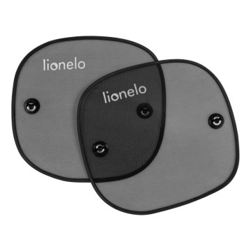 Lionelo - Sluneční clona s přísavkou SUNSHADE 2 ks Black