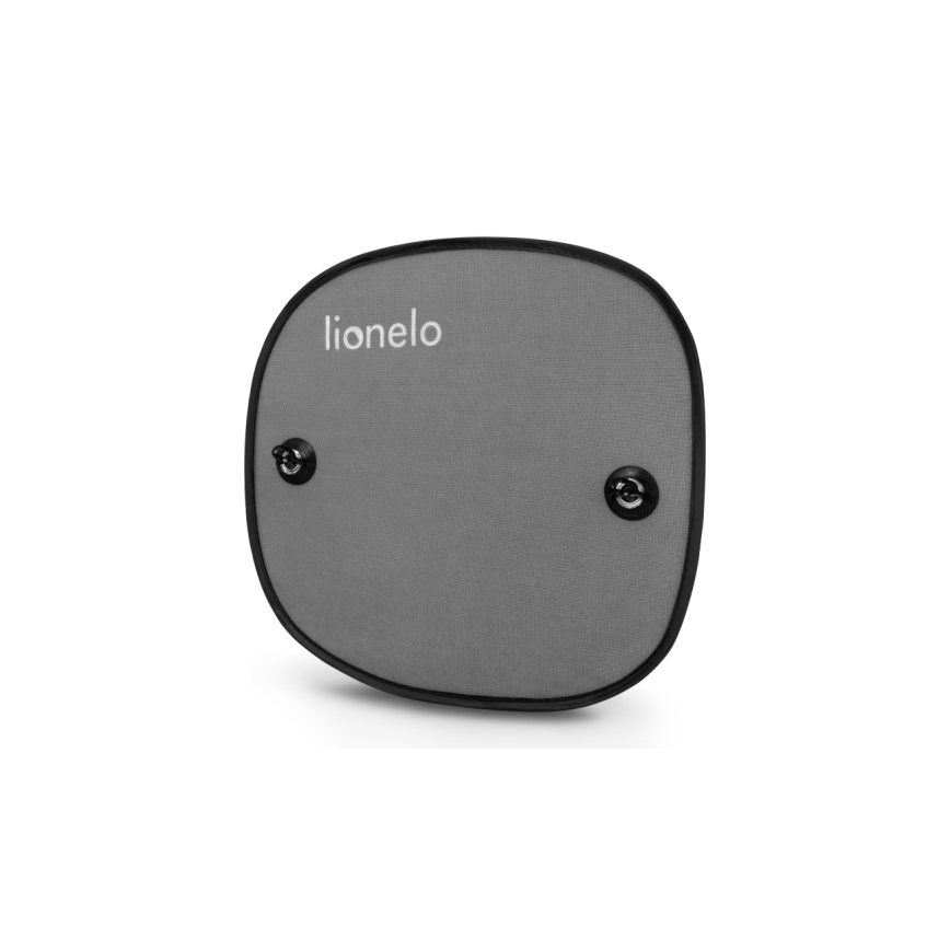 Lionelo - Sluneční clona s přísavkou SUNSHADE 2 ks Black