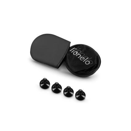 Lionelo - Sluneční clona s přísavkou SUNSHADE 2 ks Black