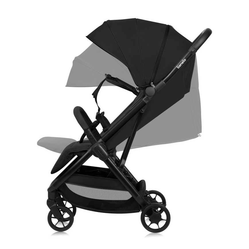 Lionelo - Sportovní kočárek JULIE AIR Black Onyx