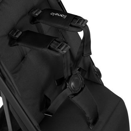 Lionelo - Sportovní kočárek JULIE AIR Black Onyx