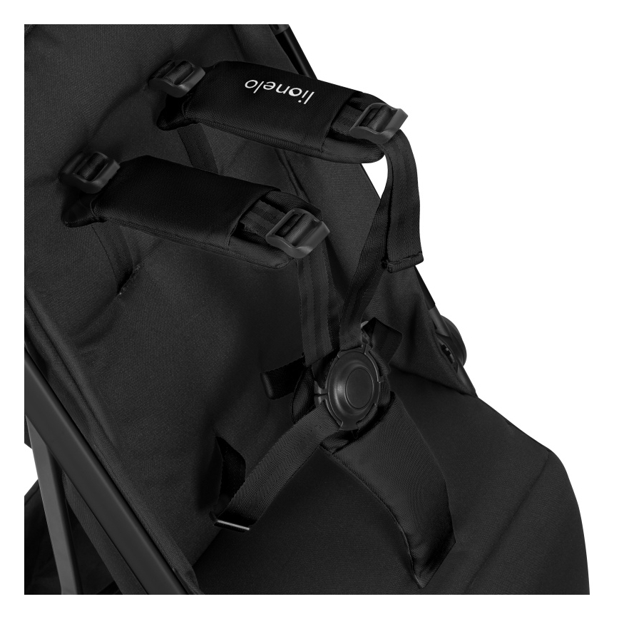 Lionelo - Sportovní kočárek JULIE AIR Black Onyx
