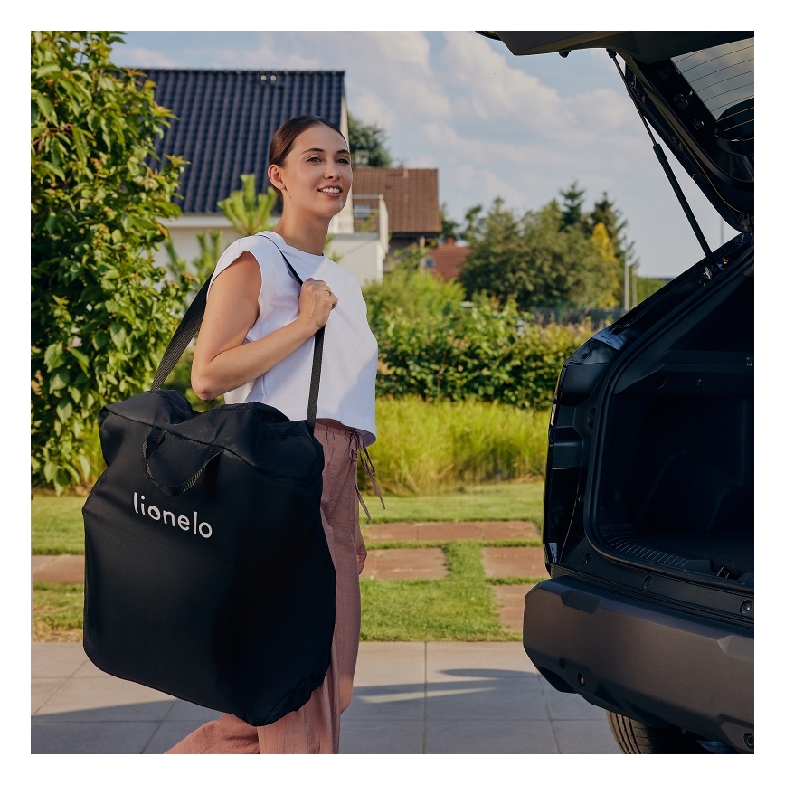 Lionelo - Sportovní kočárek JULIE ONE Black
