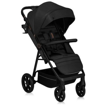 Lionelo - Sportovní kočárek MIRA Black Onyx