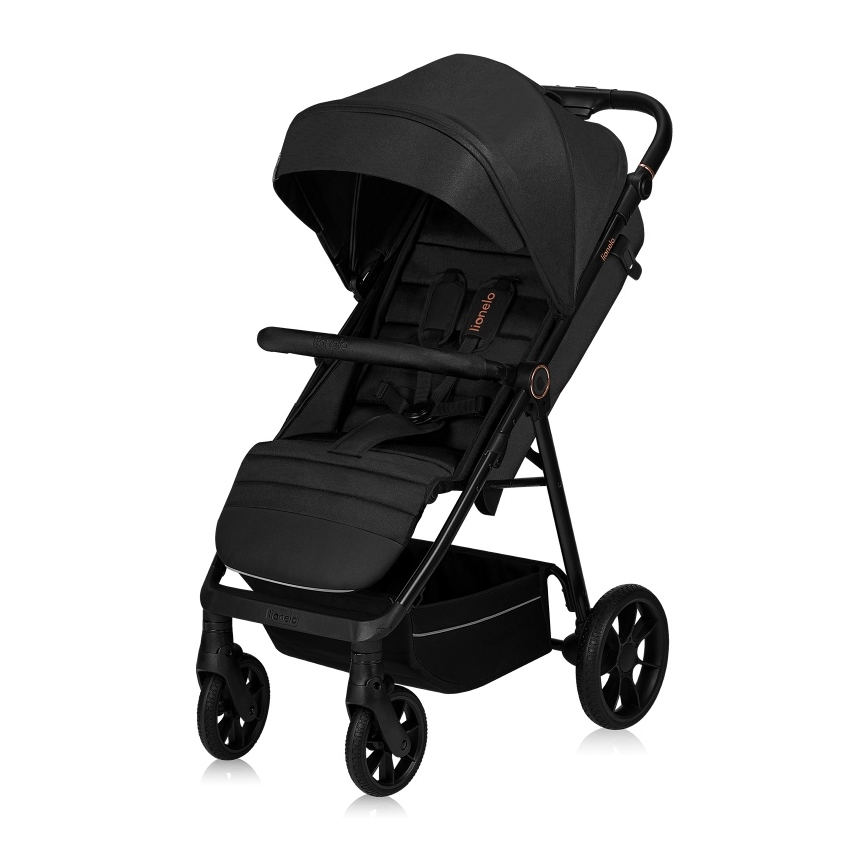 Lionelo - Sportovní kočárek MIRA Black Onyx