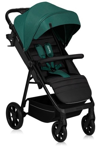 Lionelo - Sportovní kočárek MIRA Green Emerald