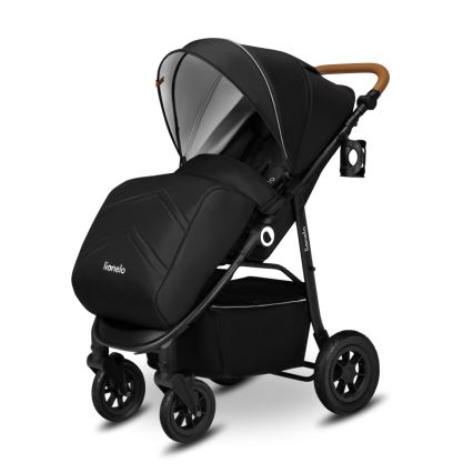Lionelo - Sportovní kočárek NATT Black Onyx