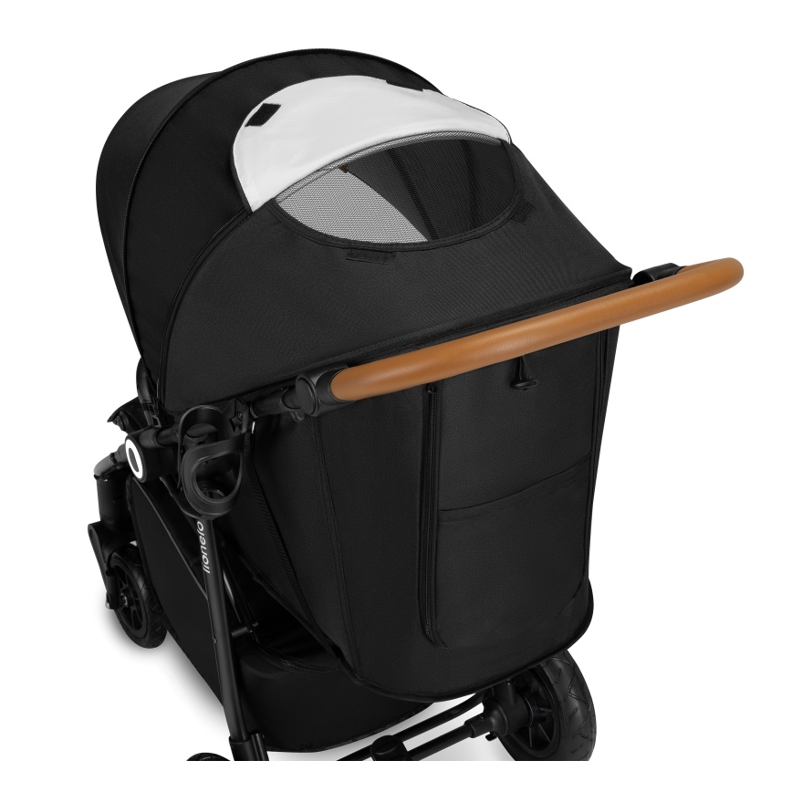 Lionelo - Sportovní kočárek NATT Black Onyx