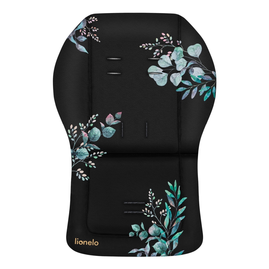Lionelo - Vložka do kočárku SEATLINER Golden Moments Black
