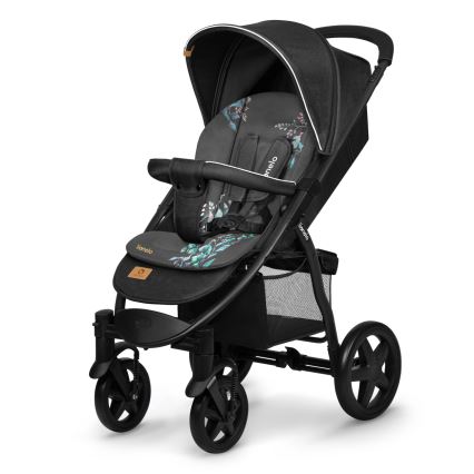 Lionelo - Vložka do kočárku SEATLINER Golden Moments Grey