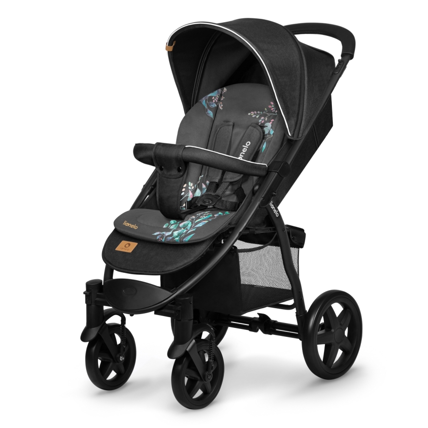 Lionelo - Vložka do kočárku SEATLINER Golden Moments Grey