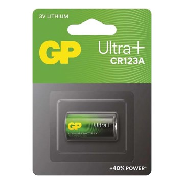 Lithiová baterie CR123A GP LITHIUM 3V/1550 mAh