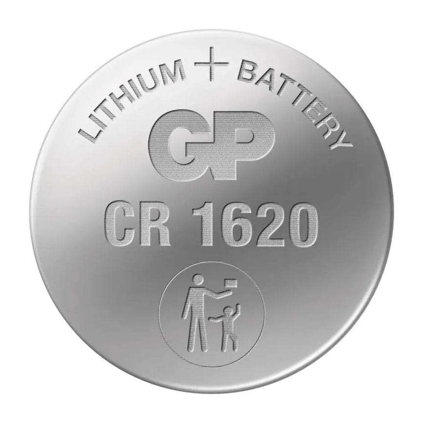 Lithiová baterie knoflíková CR1620 GP LITHIUM 3V/75 mAh