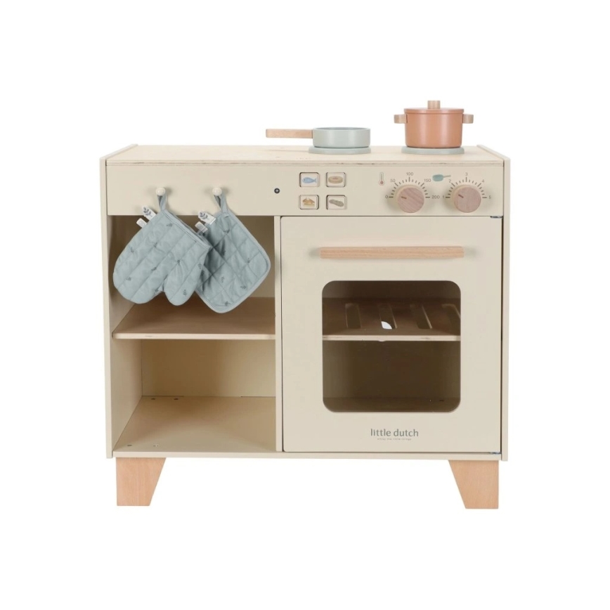 Little Dutch - Dřevěná kuchyňka s příslušenstvím