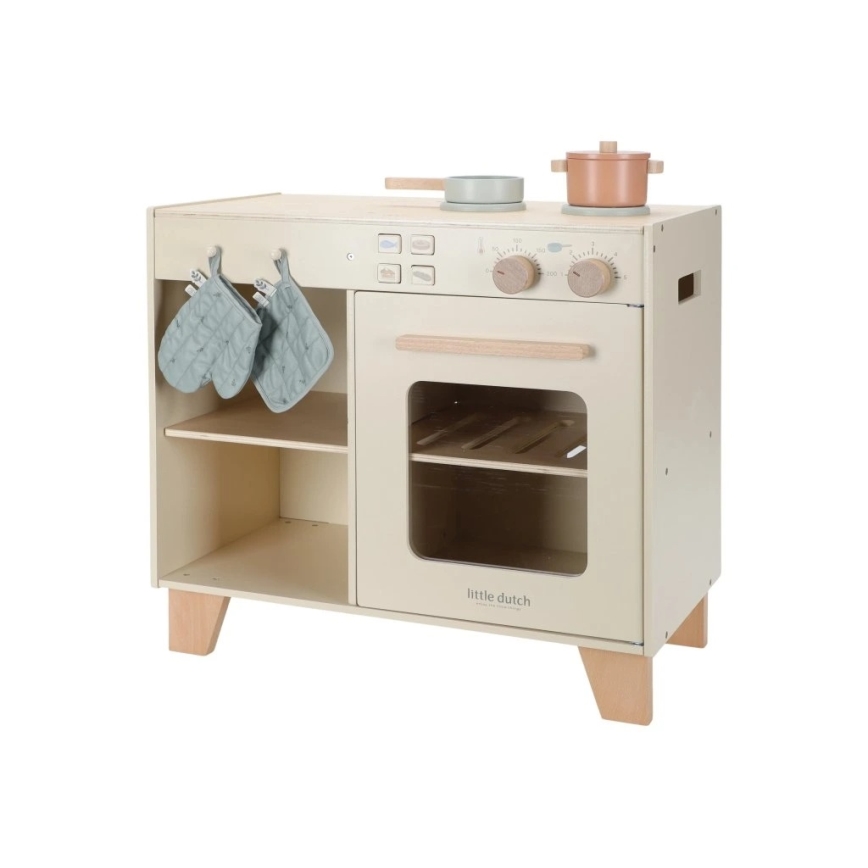 Little Dutch - Dřevěná kuchyňka s příslušenstvím