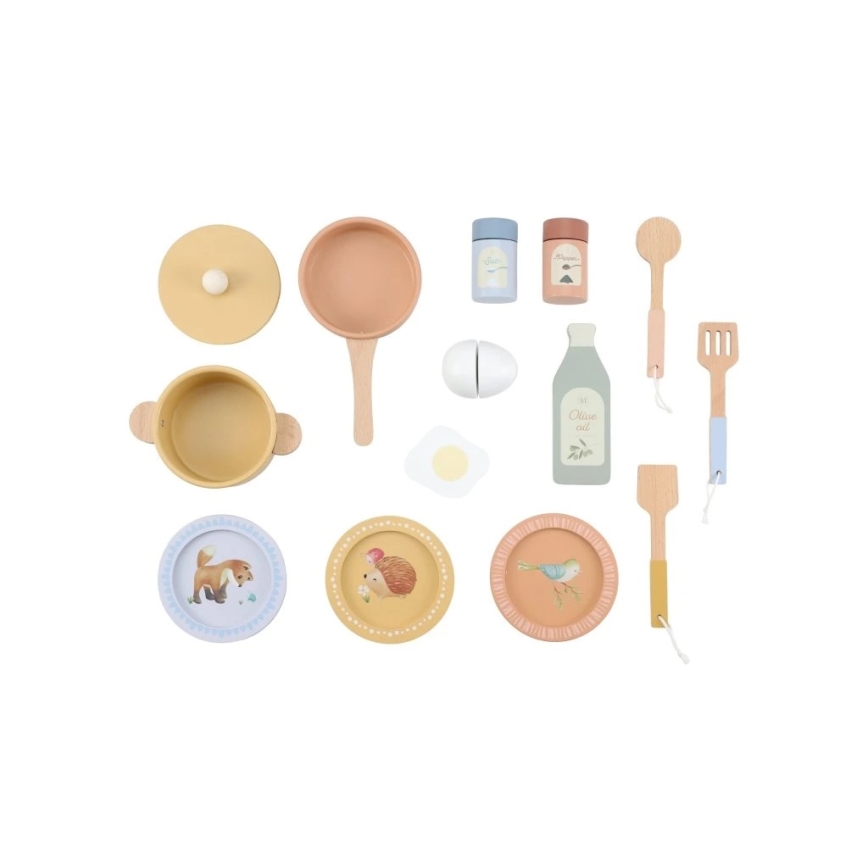 Little Dutch - Dřevěná kuchyňka s příslušenstvím Mint