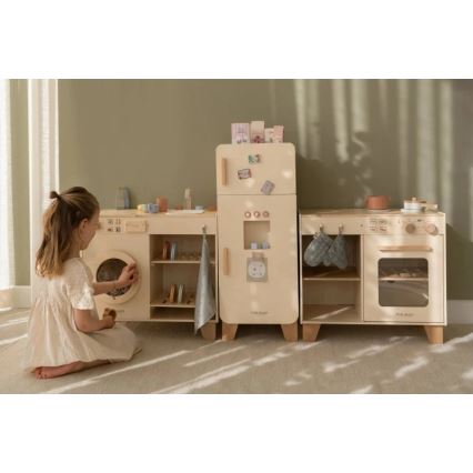 Little Dutch - Dřevěná pračka s příslušenstvím