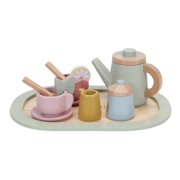 Little Dutch - Dřevěný čajový set