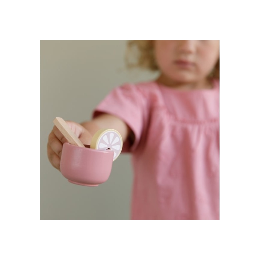 Little Dutch - Dřevěný čajový set