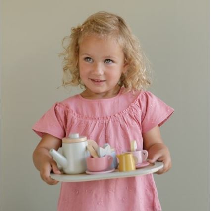 Little Dutch - Dřevěný čajový set