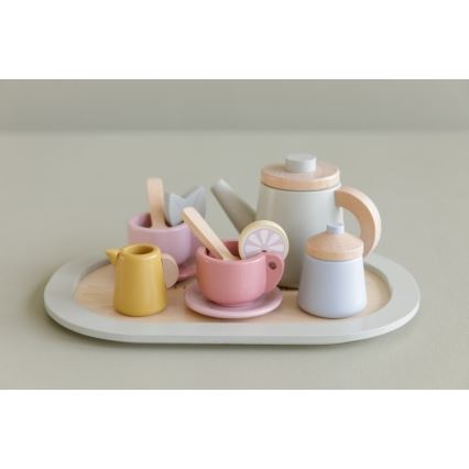Little Dutch - Dřevěný čajový set