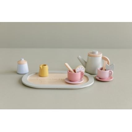 Little Dutch - Dřevěný čajový set