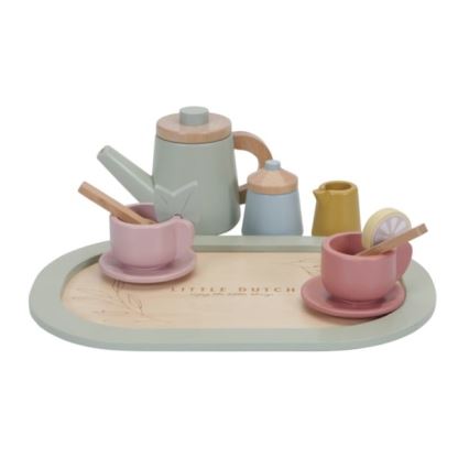 Little Dutch - Dřevěný čajový set