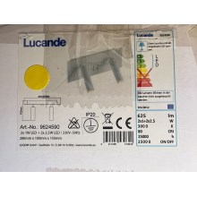 Lucande - LED Nástěnné svítidlo MAGYA 2xLED/2,5W/230V + 2xLED/1W/230V