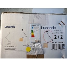 Lucande - Lustr na tyči JOLLA 1xE27/60W/230V