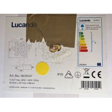 Lucande - Nástěnné svítidlo ALEXARU 1xE27/60W/230V