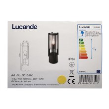 Lucande - Venkovní lampa BRIENNE 1xE27/15W/230V IP54