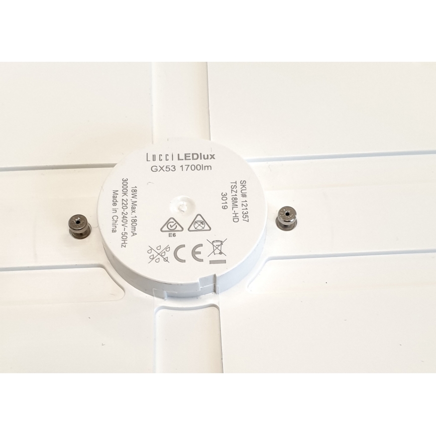 Lucci air 121357 - LED Stropní svítidlo pro ventilátor LED/18W/230V