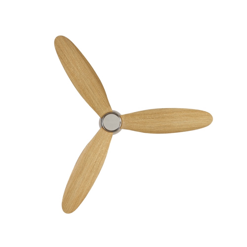 Lucci air 210519 - Stropní ventilátor AIRFUSION RADAR lesklý chrom/dřevo + dálkové ovládání