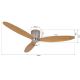 Lucci air 210519 - Stropní ventilátor AIRFUSION RADAR chrom/dřevo + dálkové ovládání