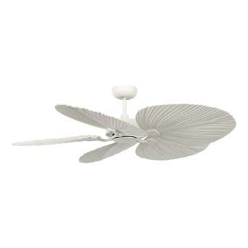 Lucci Air 21065449 - Stropní ventilátor BALI pr. 132 cm bílá/krémová + dálkové ovládání
