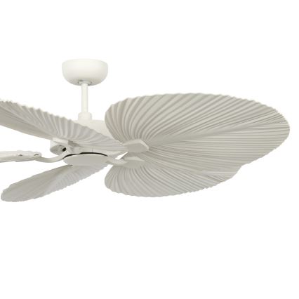 Lucci Air 21065449 - Stropní ventilátor BALI pr. 132 cm bílá/krémová + dálkové ovládání
