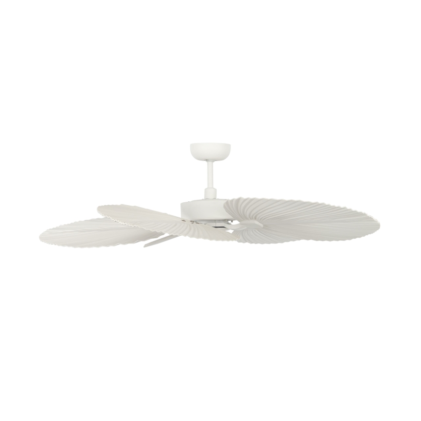 Lucci Air 21065449 - Stropní ventilátor BALI pr. 132 cm bílá/krémová + dálkové ovládání