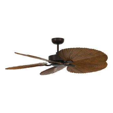 Lucci Air 21065549 - Stropní ventilátor BALI pr. 132 cm hnědá + dálkové ovládání