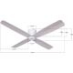 Lucci air 210986 - Stropní ventilátor FRASER bílá/dřevo + dálkové ovládání