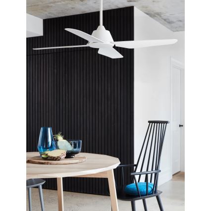 Lucci Air 212991 - Stropní ventilátor ARIA pr. 122 cm bílá + dálkové ovládání