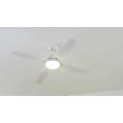 Lucci Air 212994 - LED Stropní ventilátor ARIA LED/18W/230V bílá + dálkové ovládání