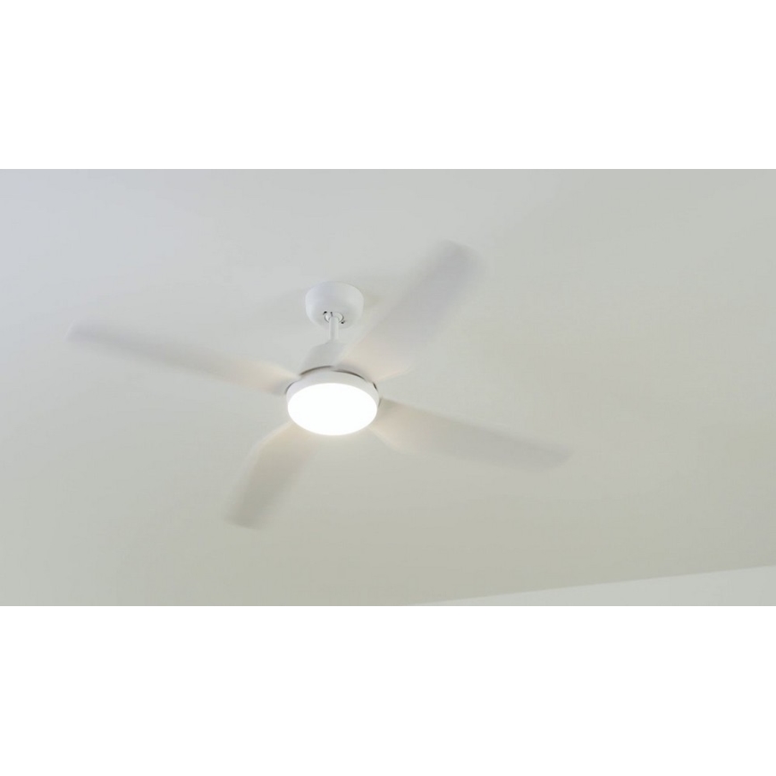 Lucci Air 212994 - LED Stropní ventilátor ARIA LED/18W/230V bílá + dálkové ovládání