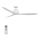 Lucci air 213040 - Stropní ventilátor WHITEHAVEN bílá pr. 142 cm + dálkové ovládání