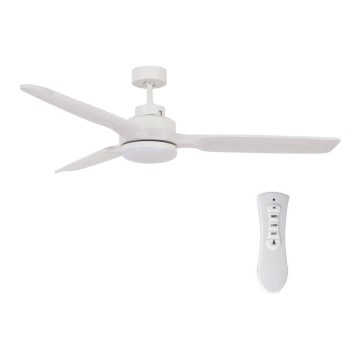 Lucci air 213055 - LED Stropní ventilátor SHOALHAVEN GX53/17W/230V pavlovnie/bílá pr. 142 cm + dálkové ovládání